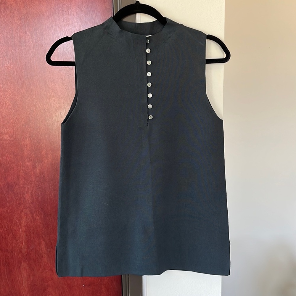 MMLaFluer Malki Top - Deep Sea (M)